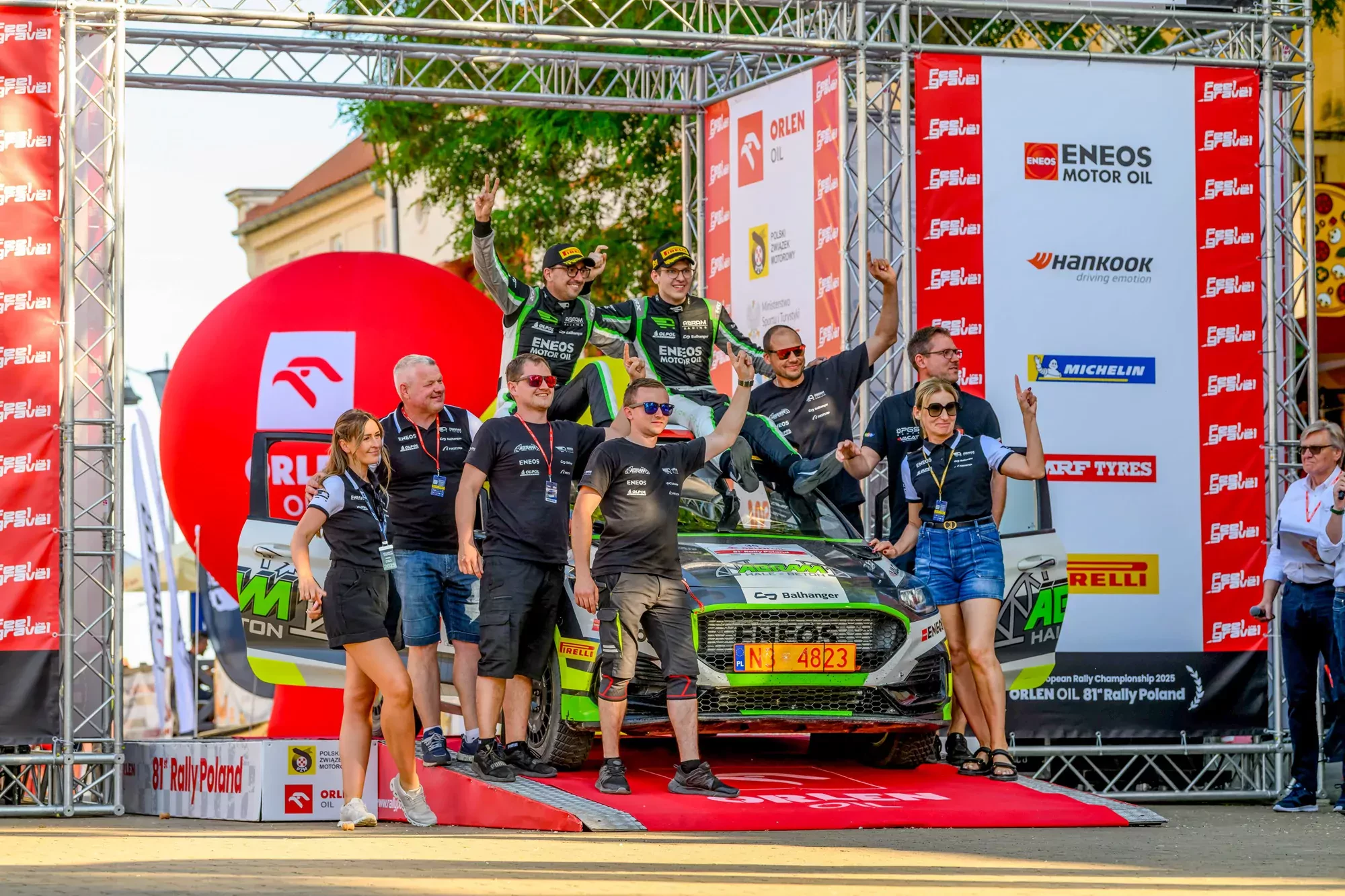 Tymek Abramowski / Rajd Polski 2025 / ERC