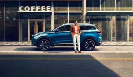 Chery Ebro Dakar SUV silnik cena ceny chińskie SUVy luksus komfort zalety opinie