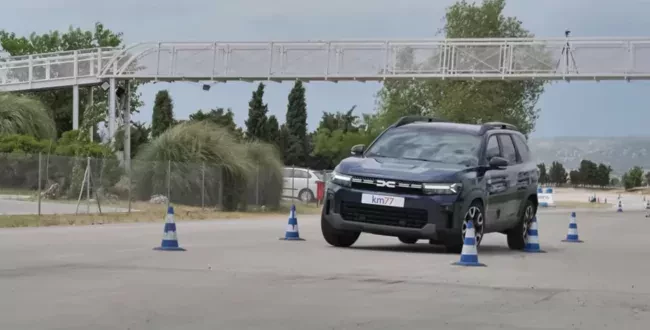 Dacia Bigster test łosia
