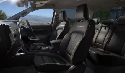 Ford Ranger Wildtrak wnętrze