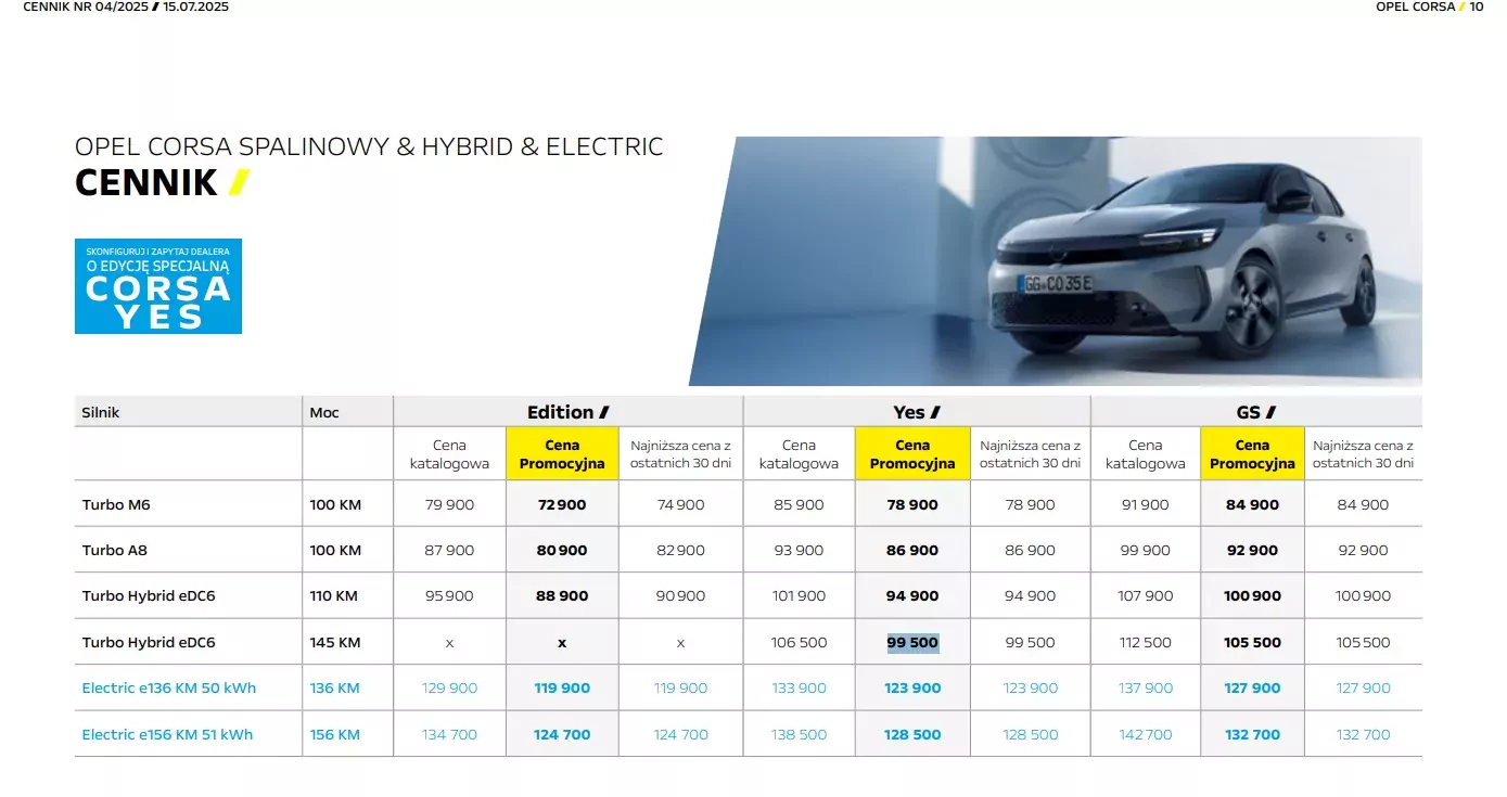Oferta Opel Corsa