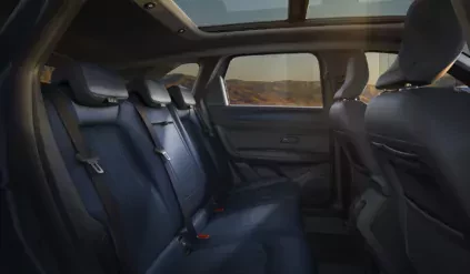 Francuski Bigster, Renault Boreal 2026 widok na tylną kanapę