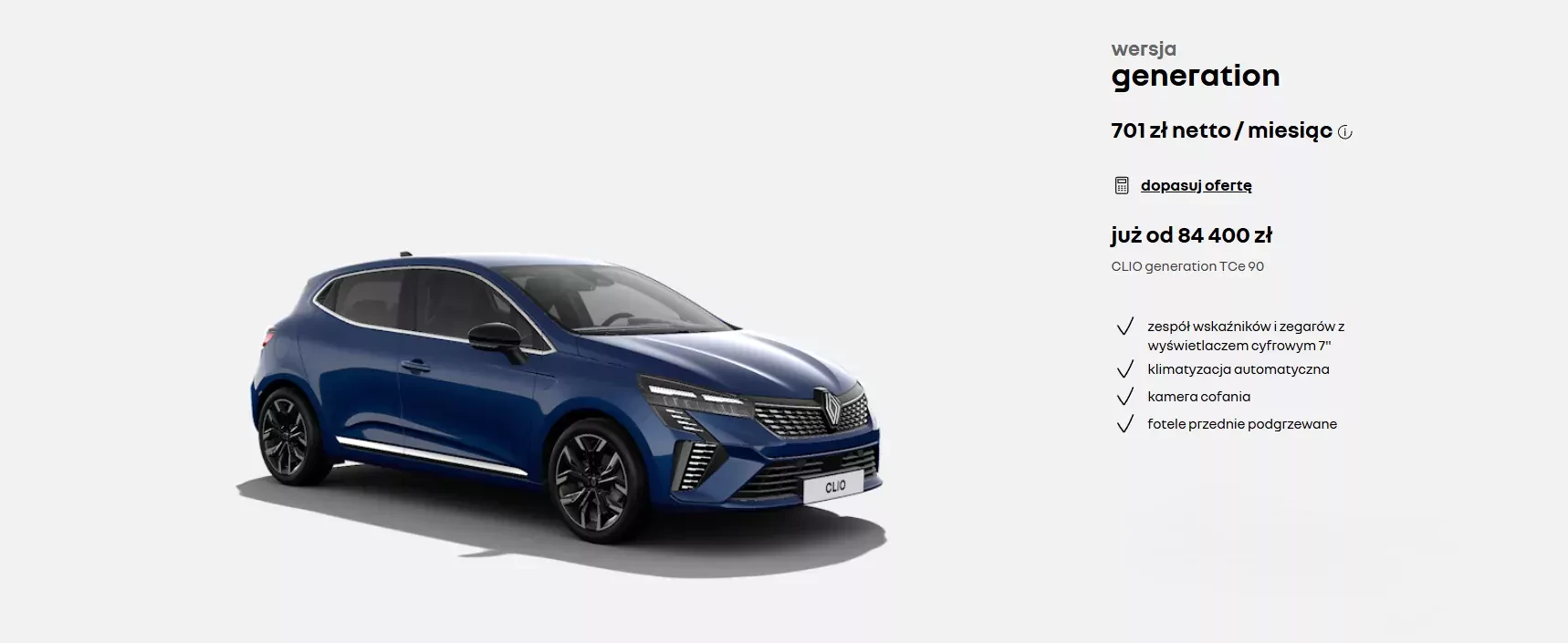 Renault Clio Generation