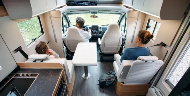 Kamper Adria wnętrze