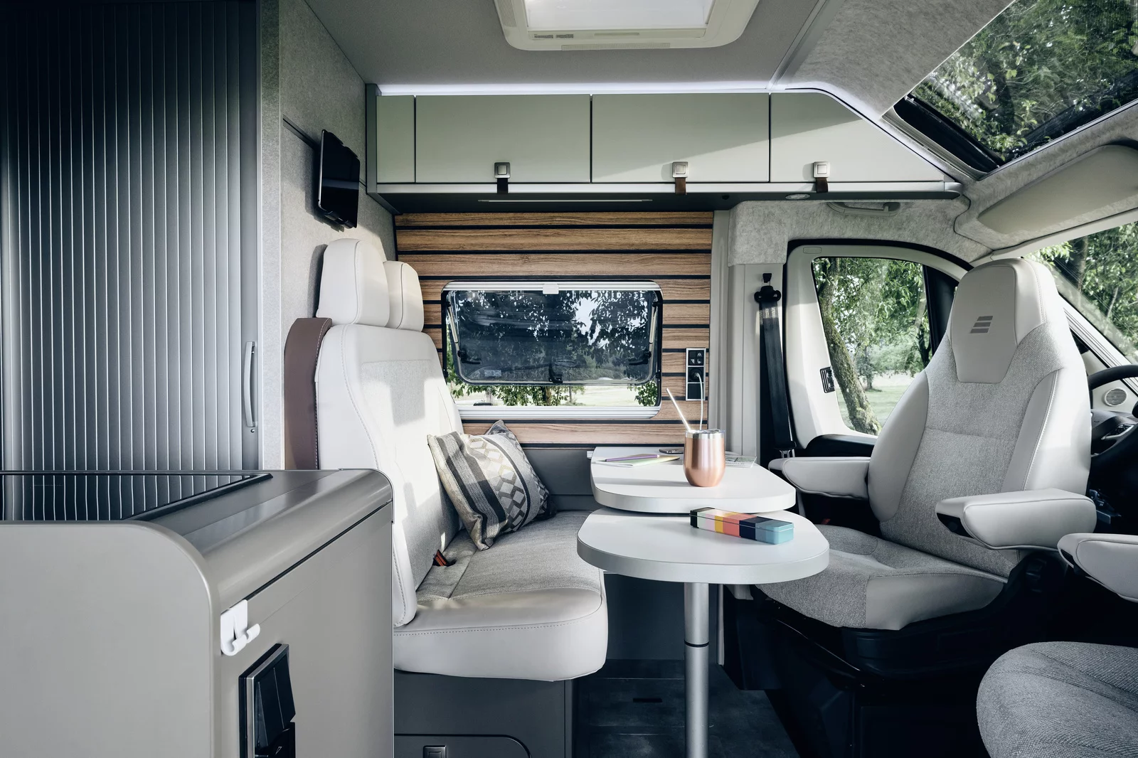 Kamper Hymer wnętrze