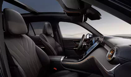 Mercedes GLC SUV x254 wnętrze