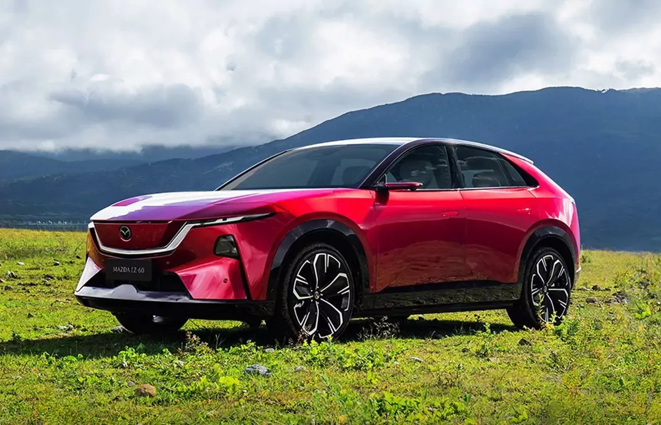 Mazda EZ60 red SUV 2026