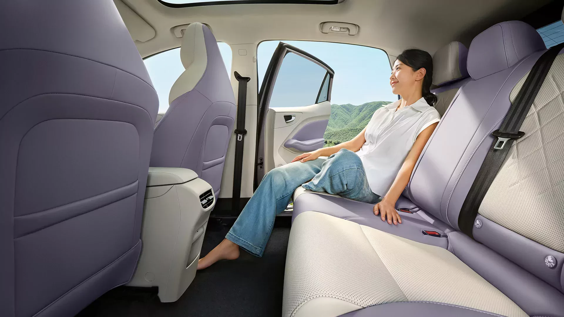 MG4 2026 widok tylnej kanapy