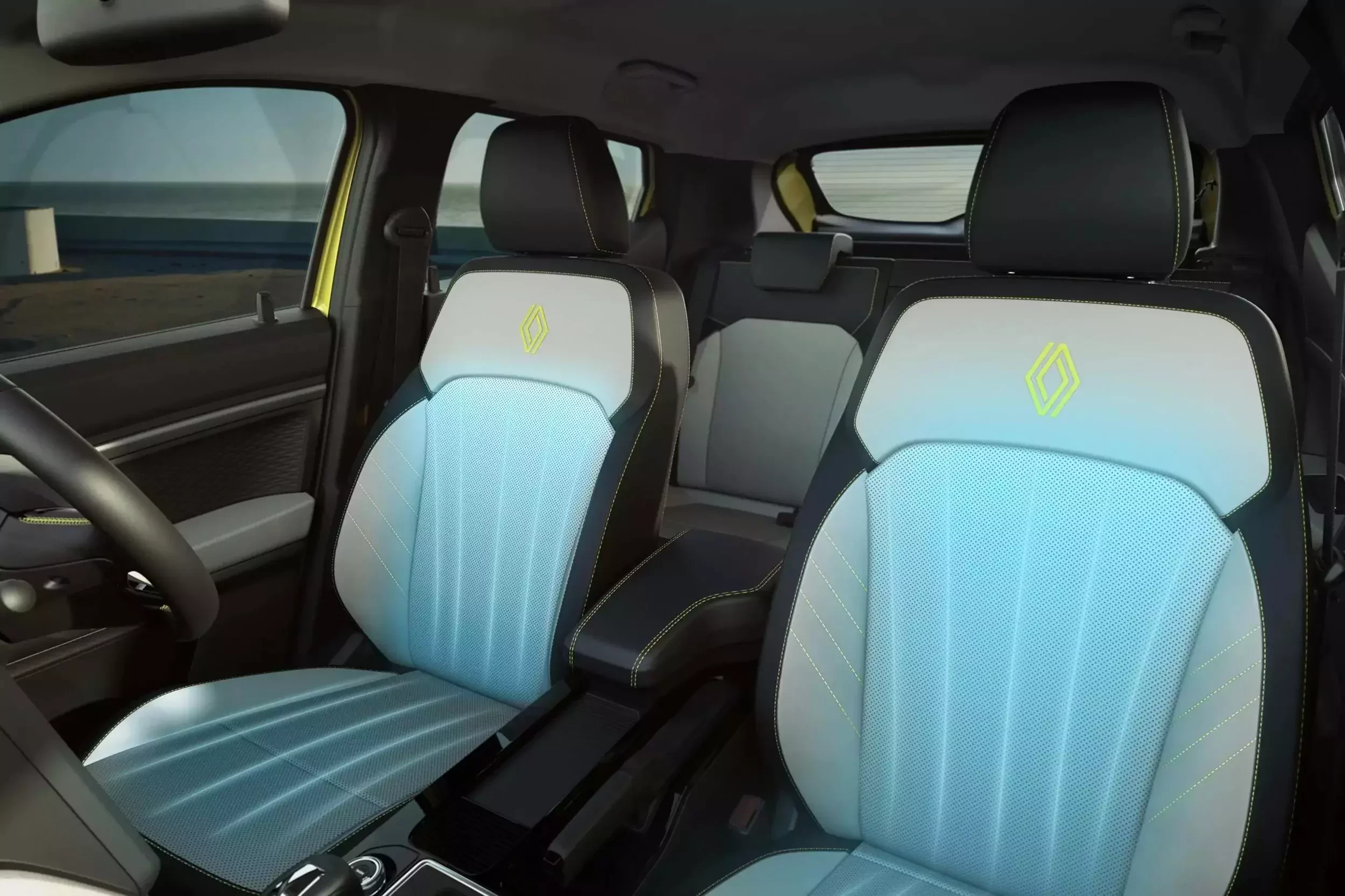 Wentylowane fotele Renault Kiger