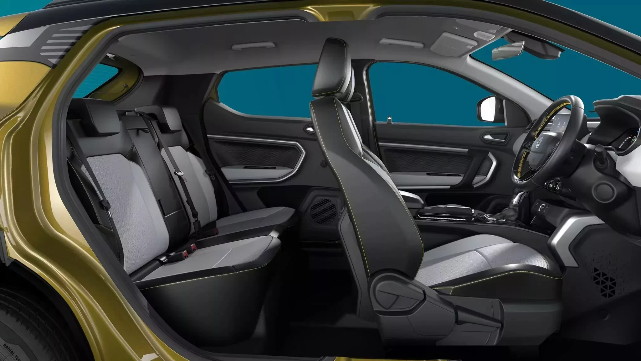 Wętrze Renault Kiger