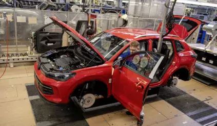Volkswagen Tiguan - produkcja w fabryce w Wolfsburgu