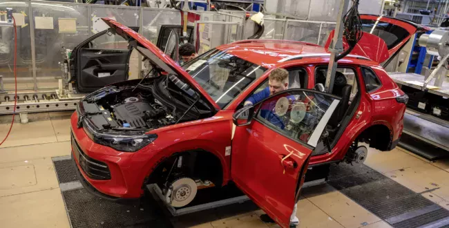 Volkswagen Tiguan - produkcja w fabryce w Wolfsburgu