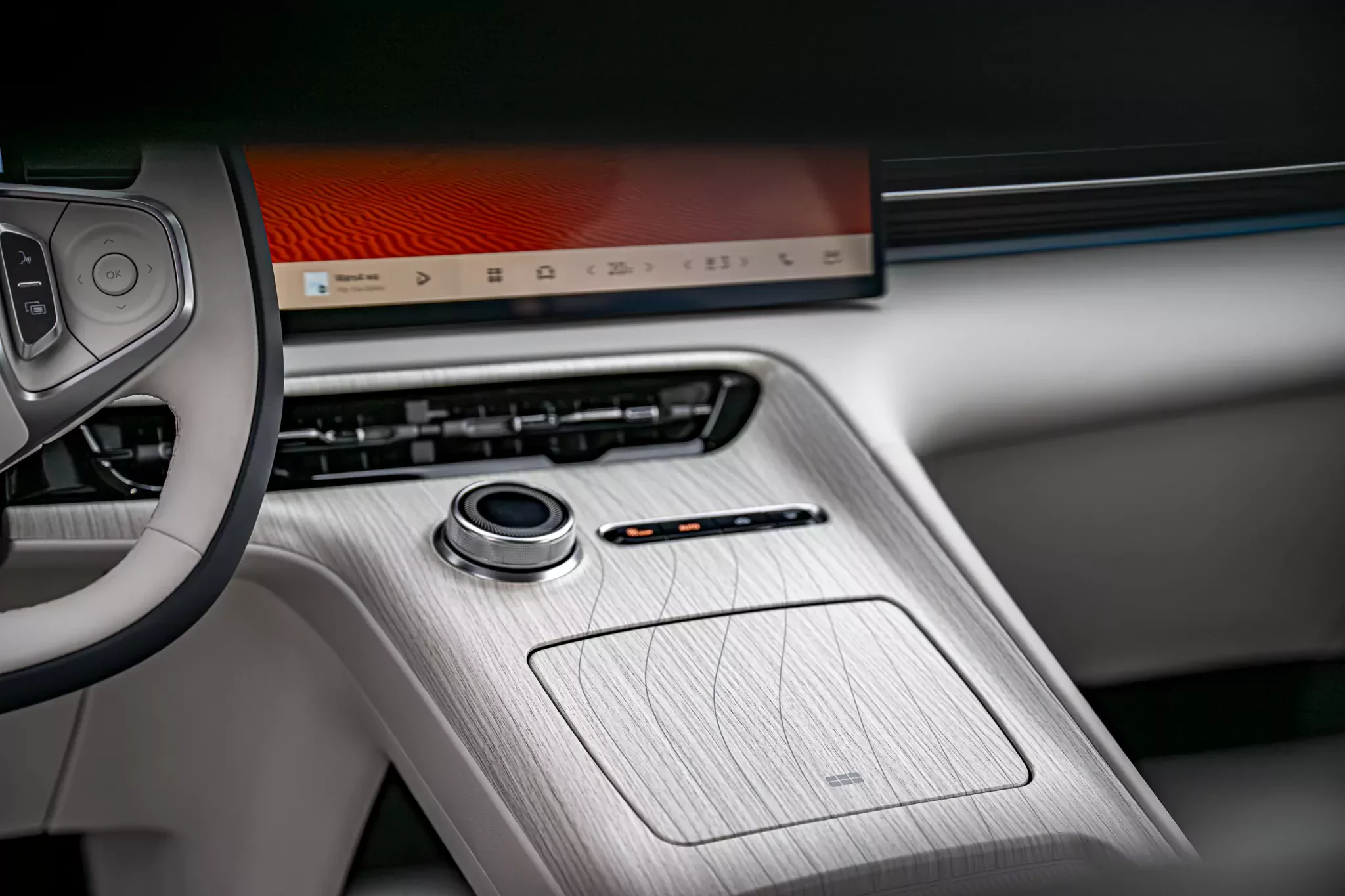 Geely EX5 EV wnetrze
