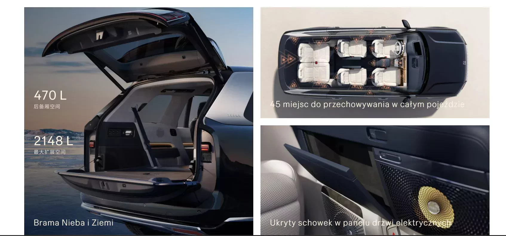 Luksusowy SUV Zeekr 9X 2025