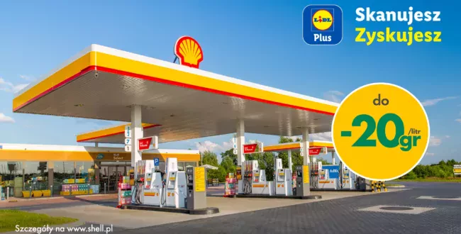 Shell Lidl promocja rabat do 20 gr/l