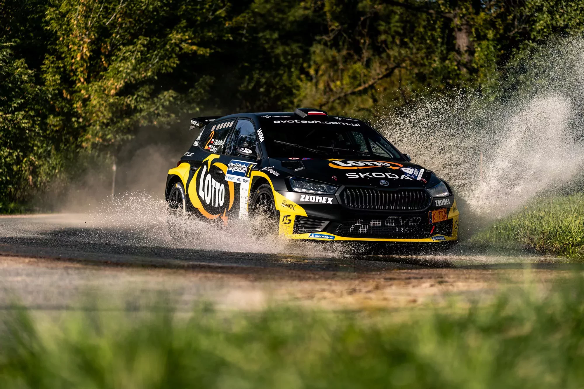 Jakub Matulka / Skoda Fabia RS Rally2 / Rajd Śląska 2025