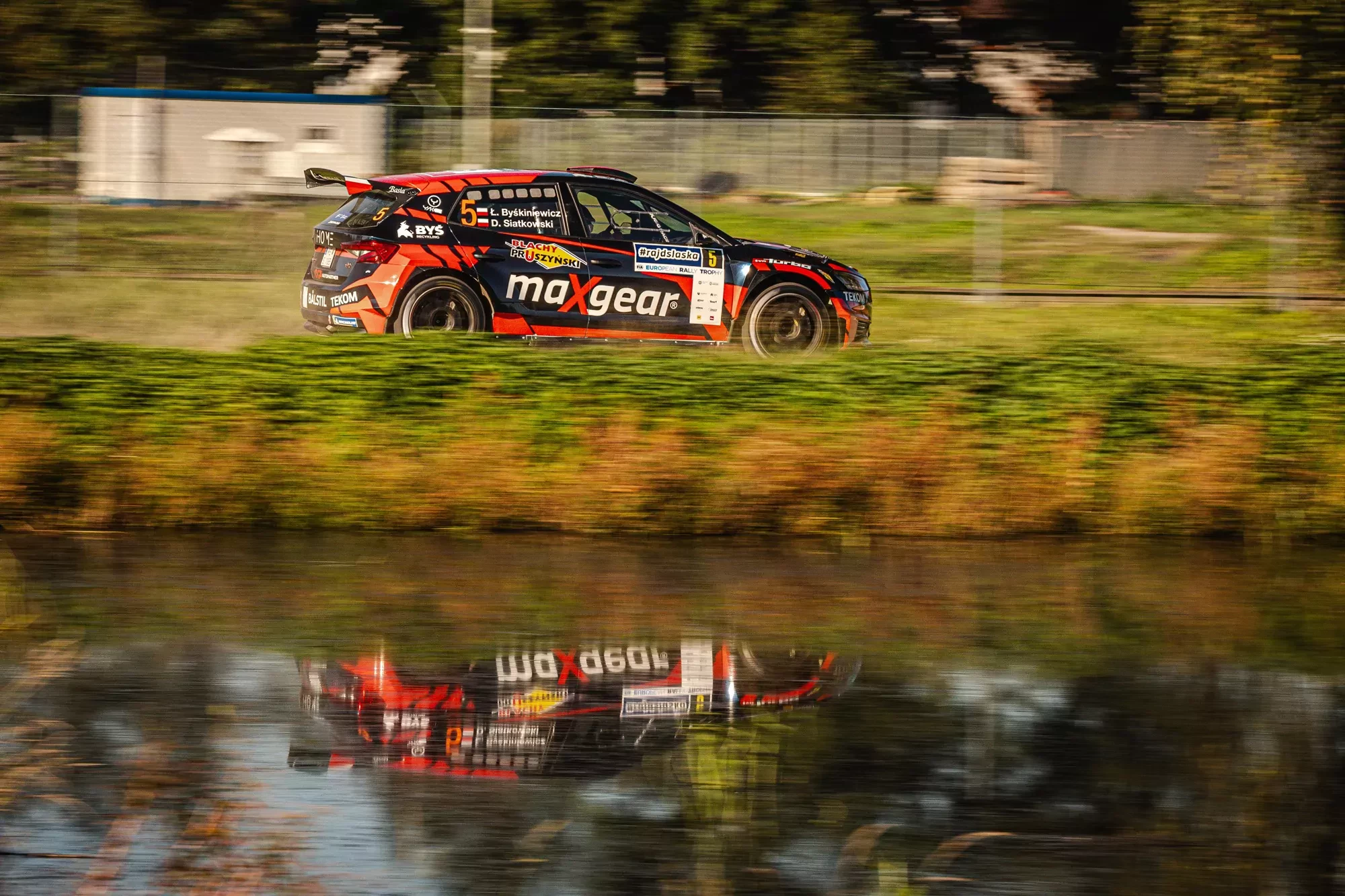 Łukasz Byśkiniewicz / Skoda Fabia RS Rally2 / Rajd Śląska 2025