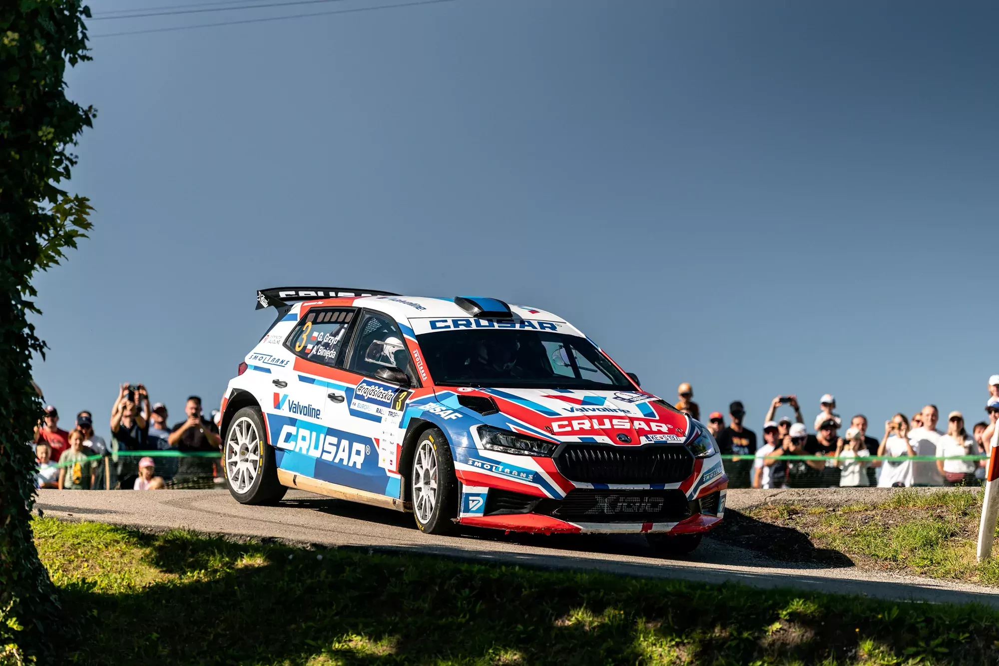 Grzegorz Grzyb / Skoda Fabia RS Rally2 / Rajd Śląska 2025