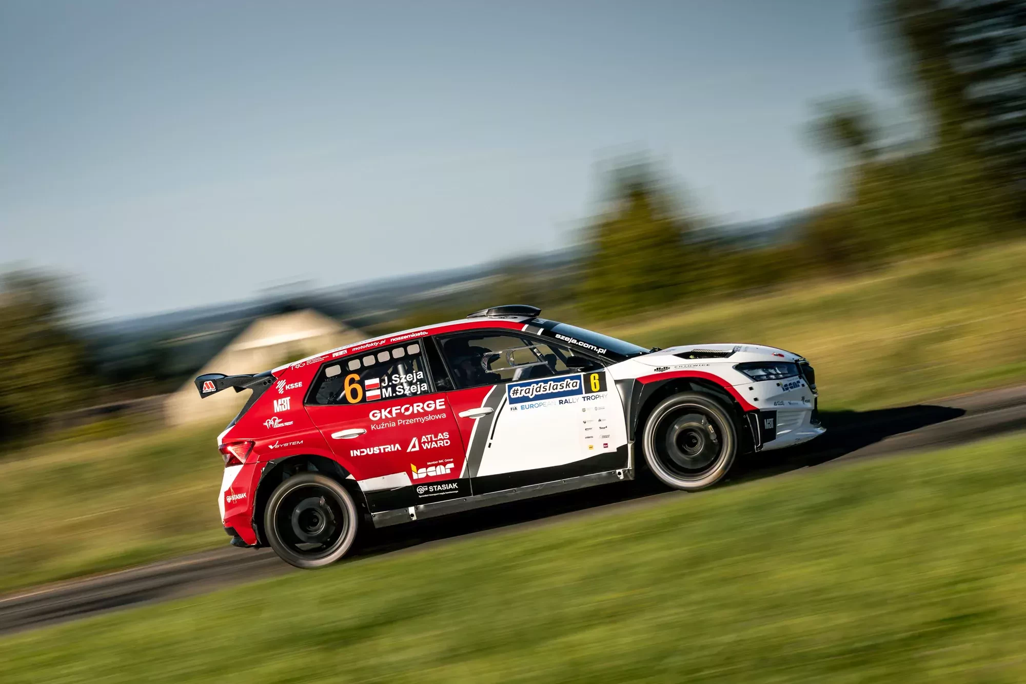 Jarosław Szeja / Skoda Fabia RS Rally2 / Rajd Śląska 2025