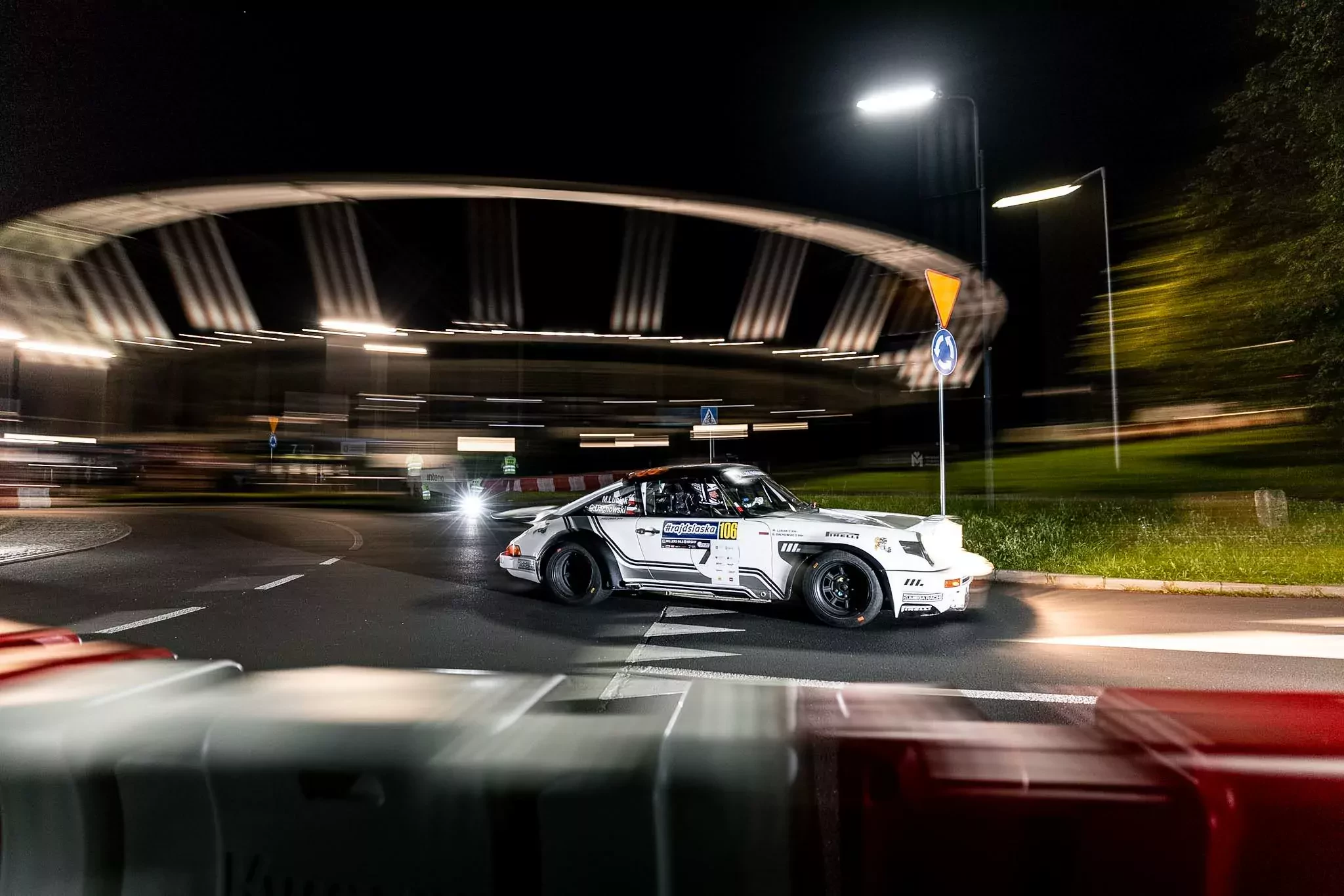 Maciej Lubiak / Porsche 911 Carrera RS / Rajd Śląska 2025 / Stadion Śląski