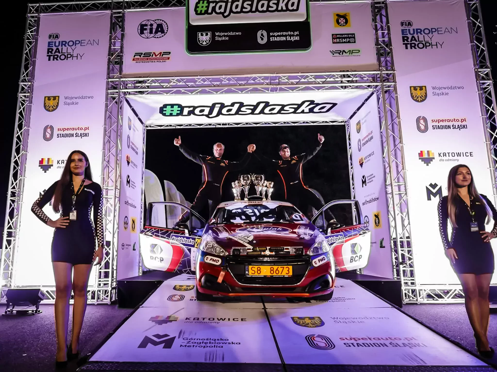 Kamil Kawalec / Peugeot 208 / Rajd Śląska 2025