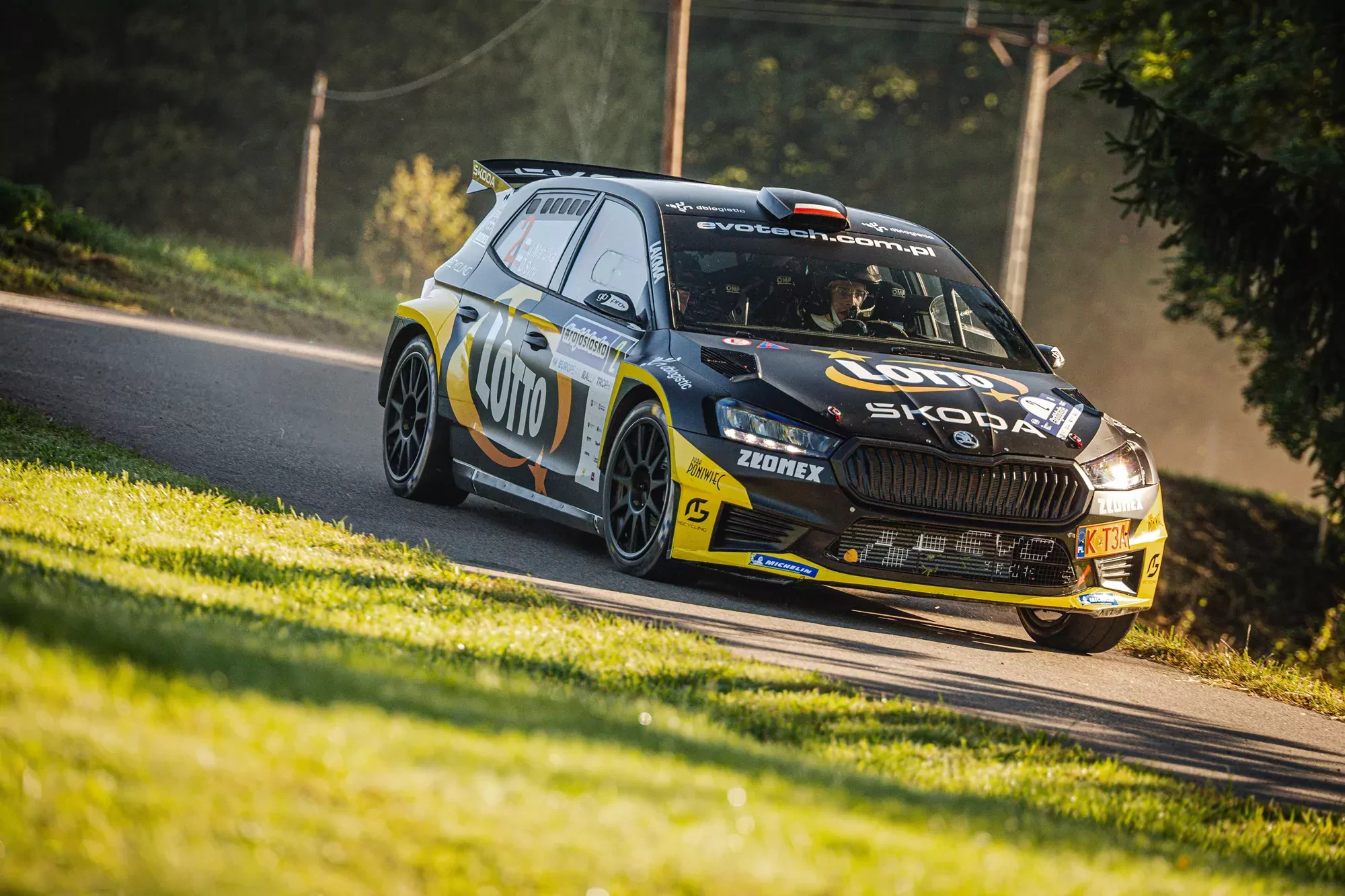 Jakub Matulka / Skoda Fabia RS Rally2 / Rajd Śląska 2025