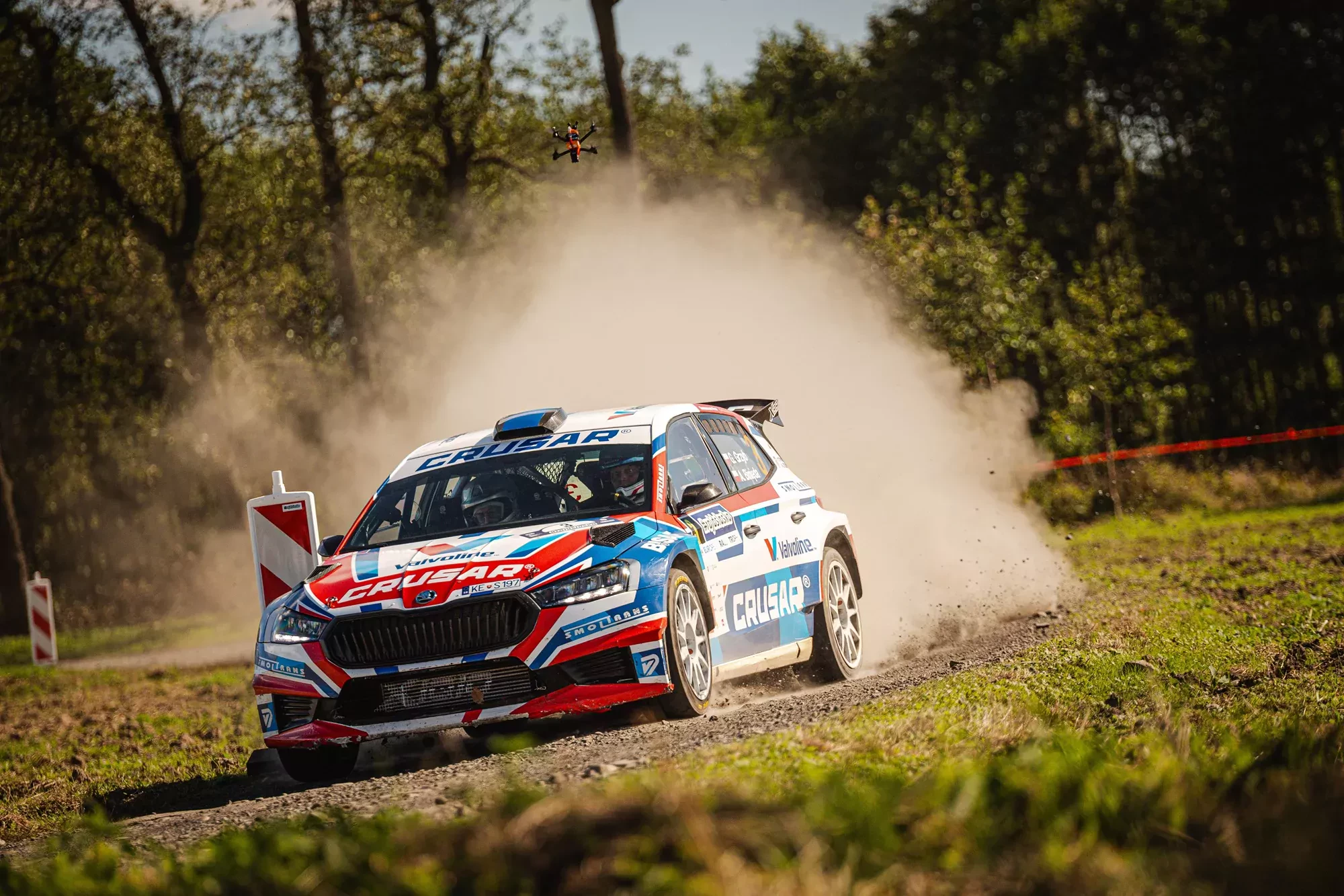 Grzegorz Grzyb / Adam Binięda / Skoda Fabia RS Rally2 / Rajd Śląska 2025