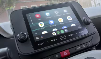 Fiat Panda / Fiat Pandina Cross / wyświetlacz