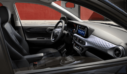 Hyundai i10 wnetrze