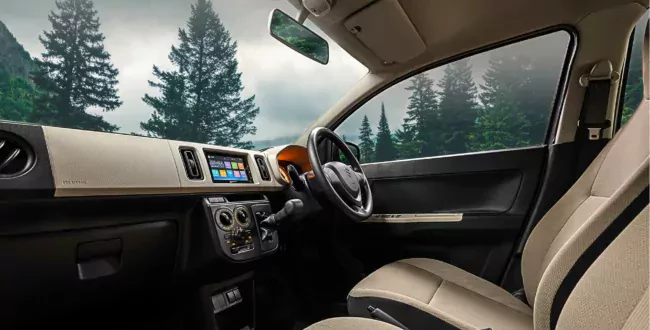 Suzuki Alto wnętrze