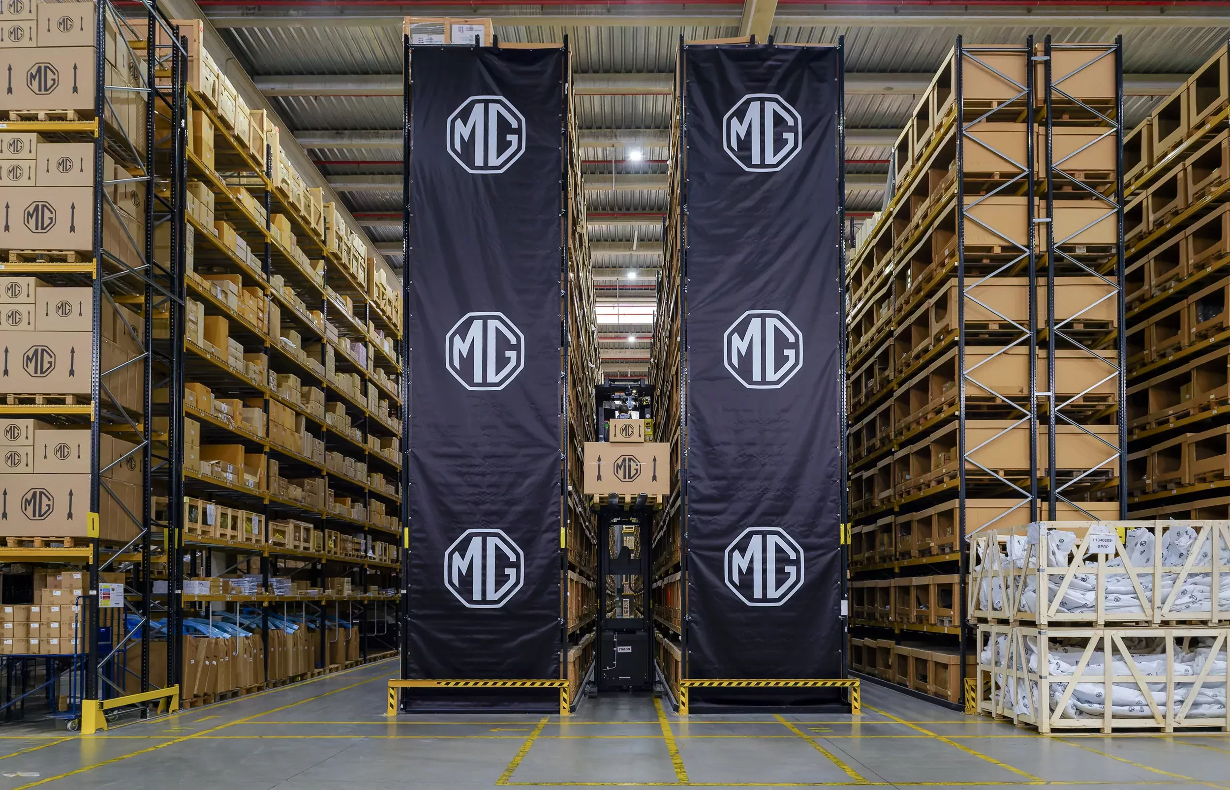 Logistyka MG Motor 2025