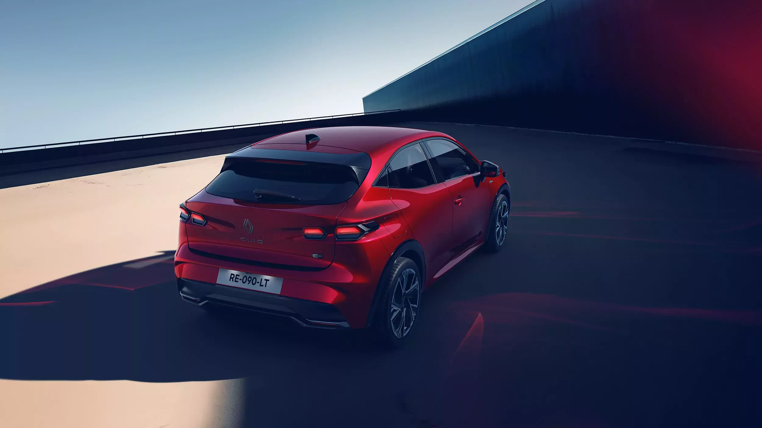 Renault Clio 2026 widok z tyłu