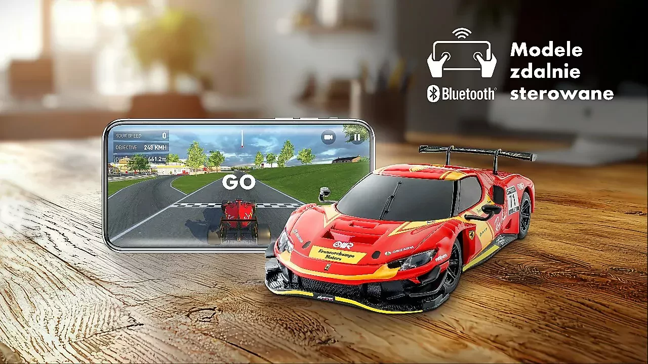 Shell Ferrari zdalnie sterowane modele Bburago