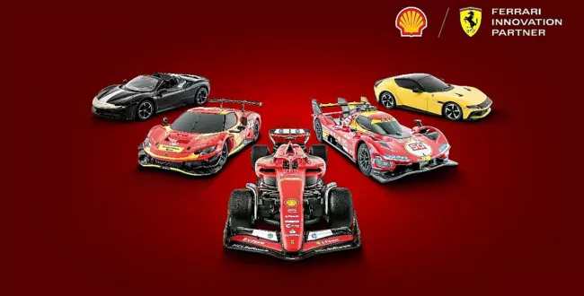 Kolekcja Shell Ferrari Bburago
