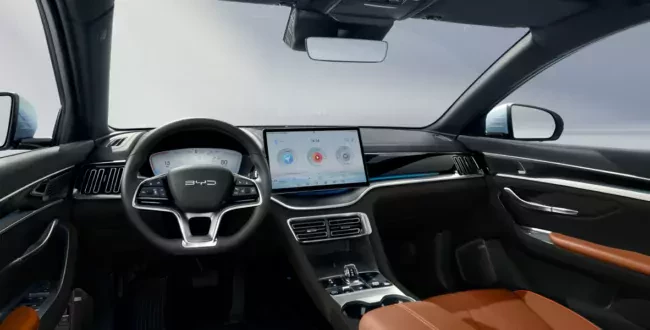 BYD Song Plus wnętrze