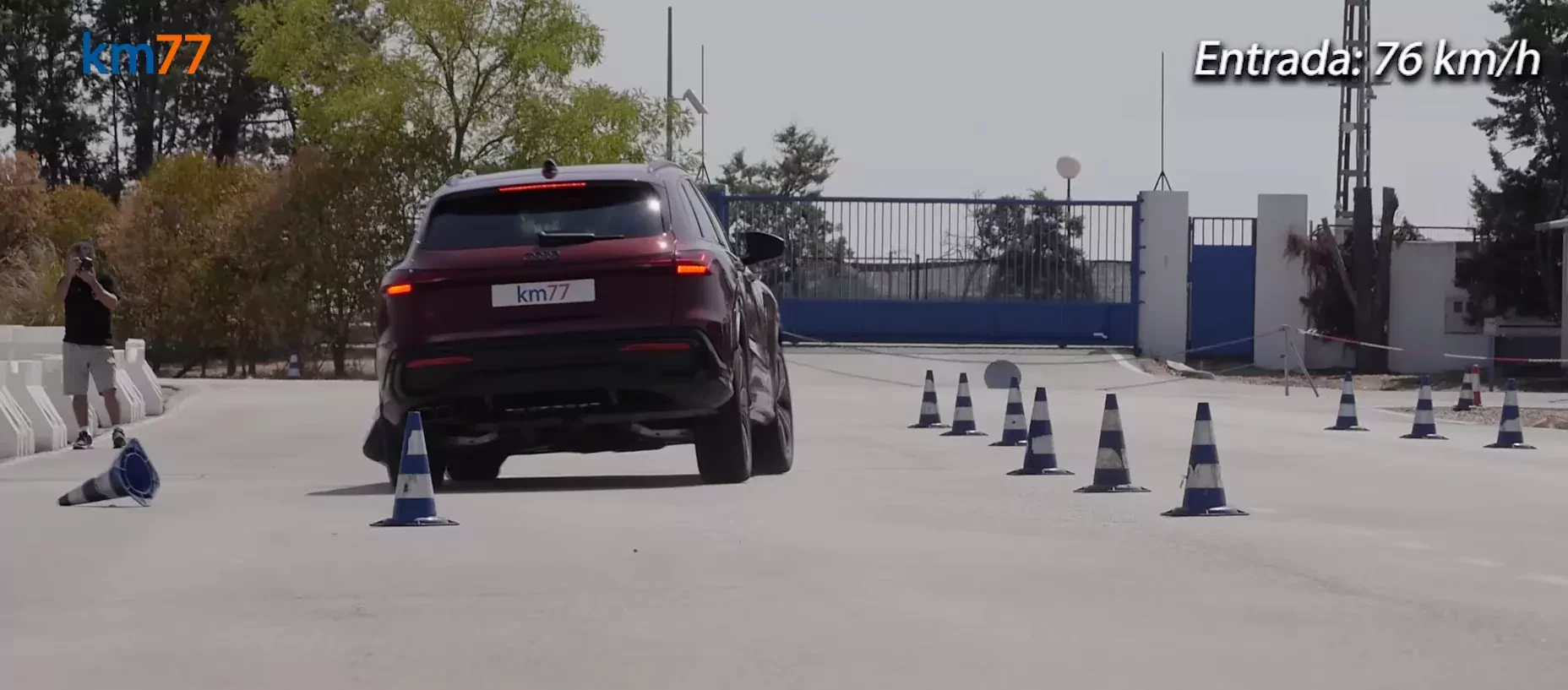 Audi Q5 test łosia SUV