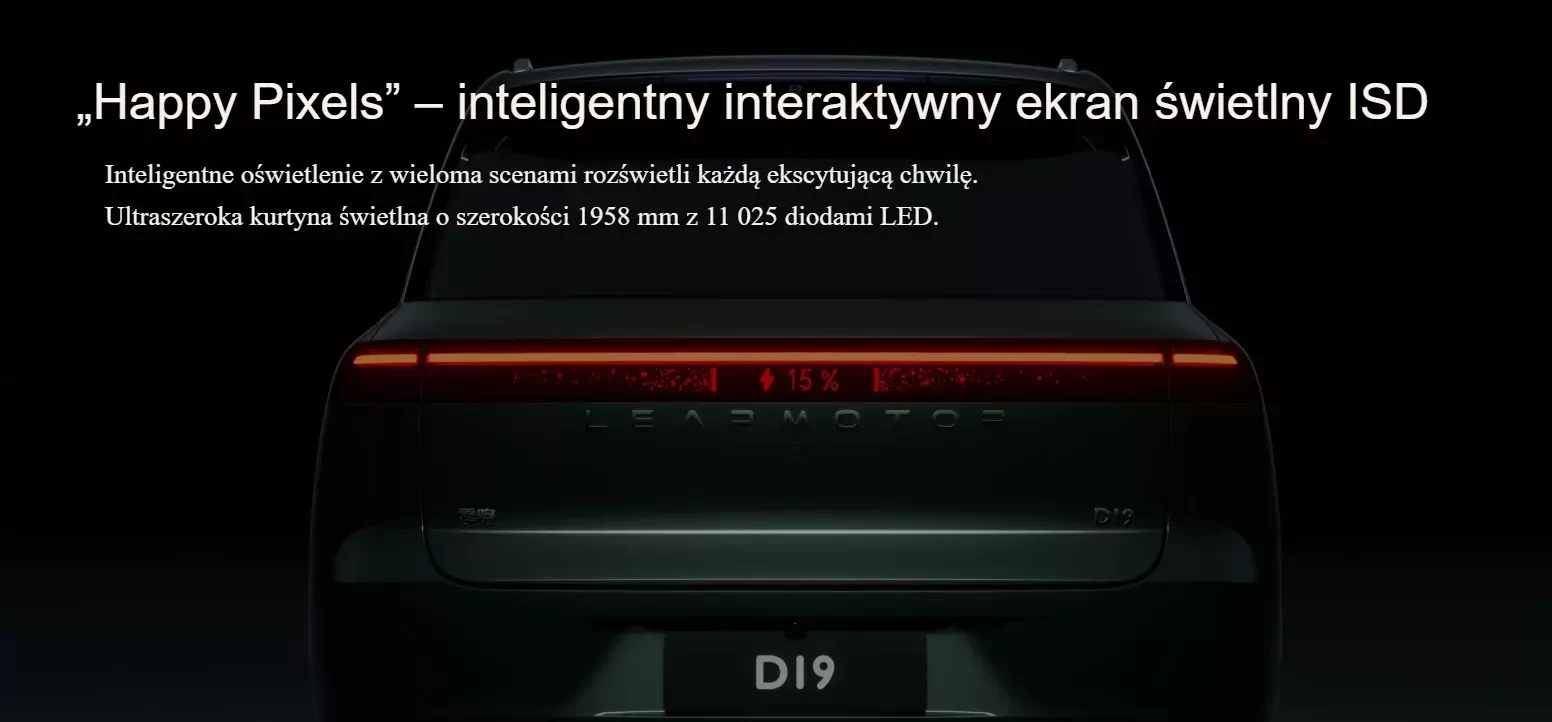 Leapmotor D19 ceny, specyfikacja