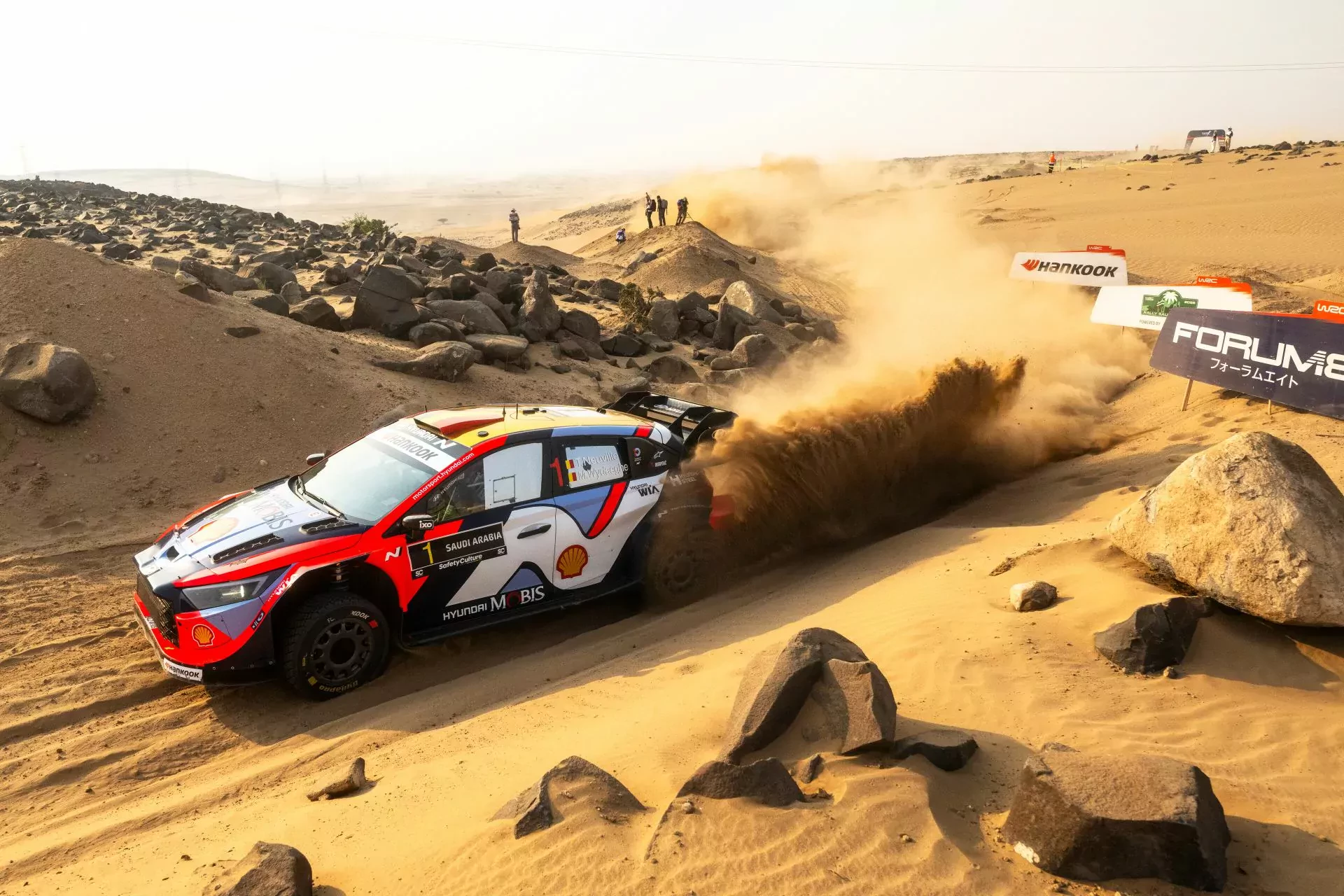 WRC Rajd Arabii Saudyjskiej Hankook mistrzostwa świata rajdy samochodowe Ogier