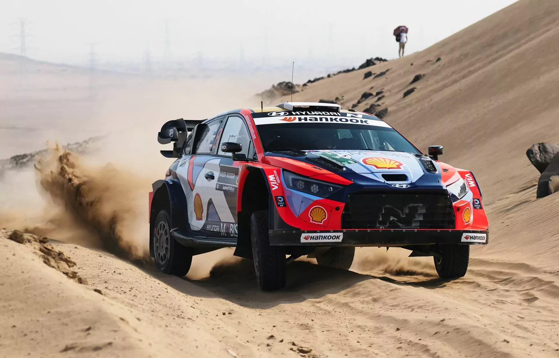 WRC Rajd Arabii Saudyjskiej Hankook mistrzostwa świata rajdy samochodowe Ogier Rovanpera Evans Sesks