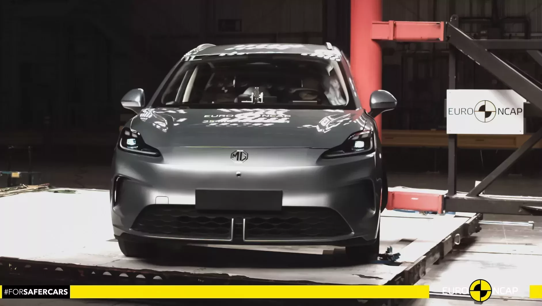 Euro NCAP testy MG4 Urban EV 2026
