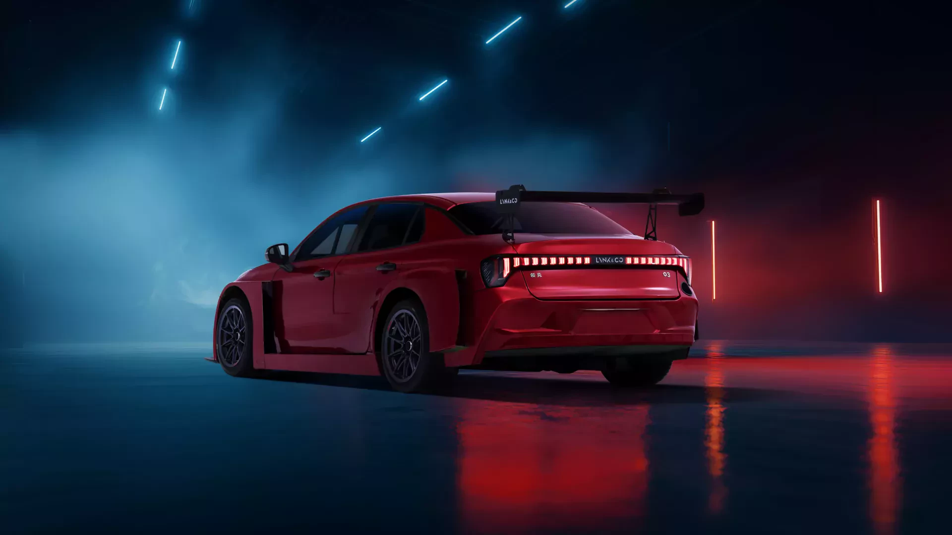 Sportowy Lynk & Co 03+ TCR