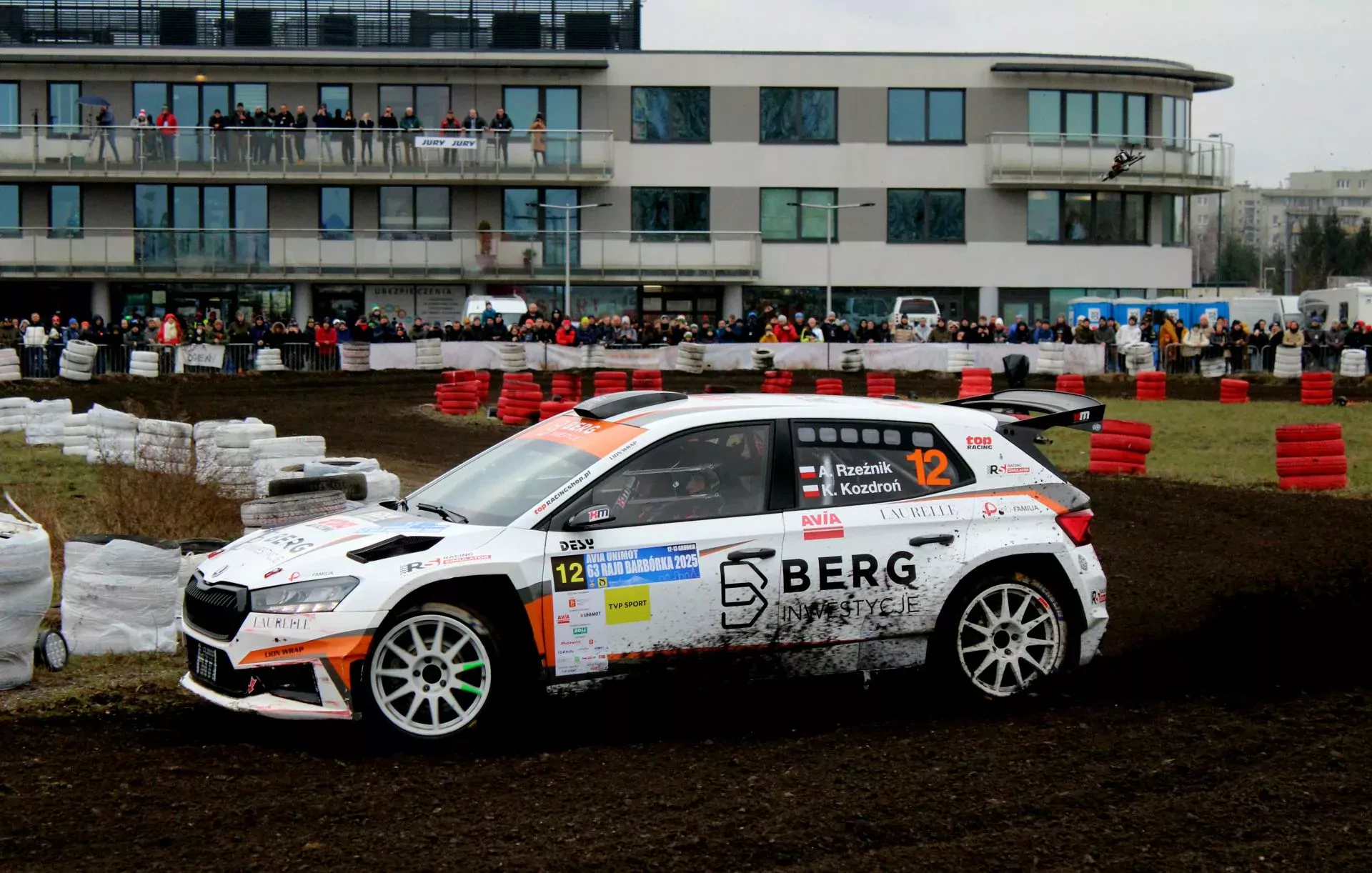 Rajd Barbórka Warszawa Karowa rajdy samochodowe Marczyk Sroka Szeja