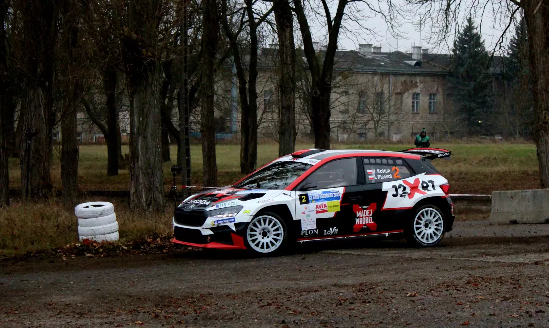 Rajd Barbórka Warszawa Karowa rajdy samochodowe Marczyk Sroka Szeja