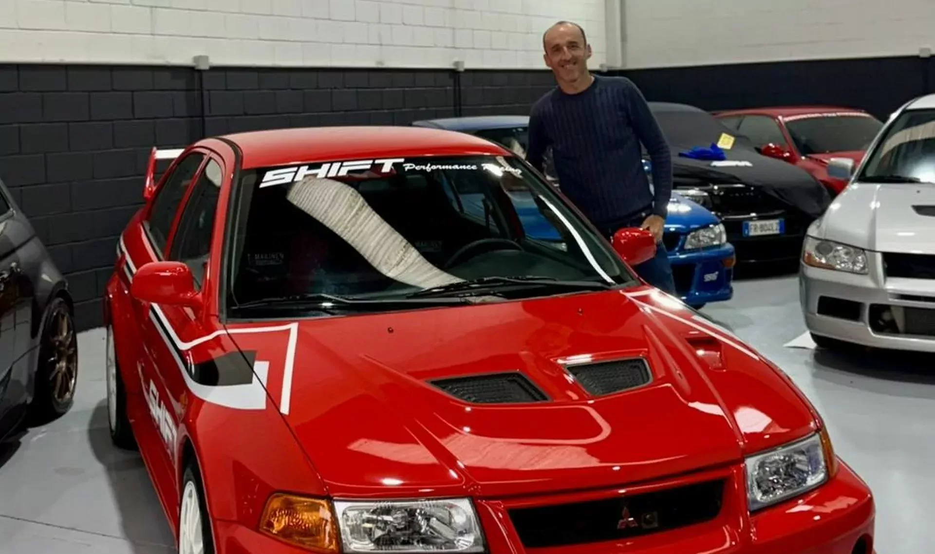 Robert Kubica Mitsubishi Lancer Evolution VI GSR Tommi Makinen Edition Shift Performance Racing