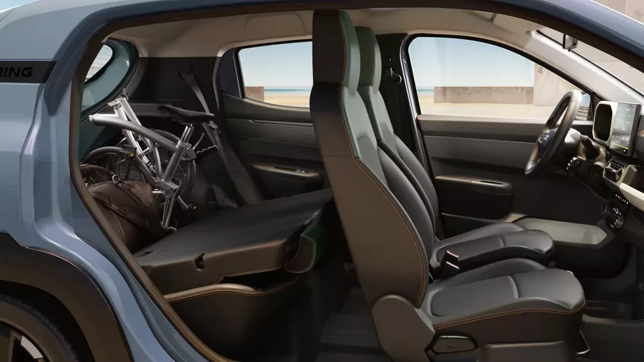 Dacia Spring MY2026 widok wnętrza