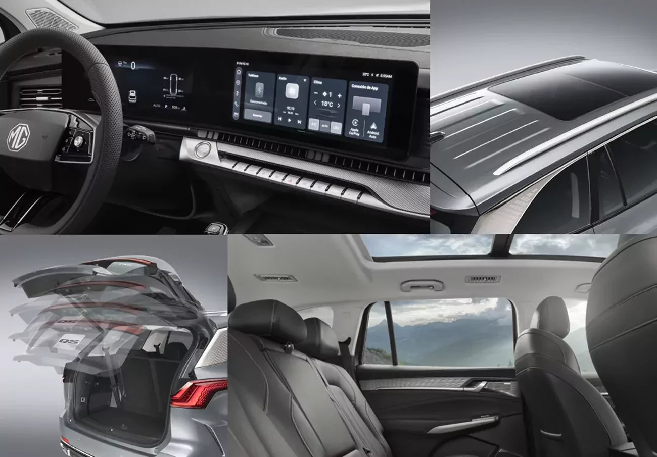 Detale nadwozia i kabiny MG S9 PHEV 2026