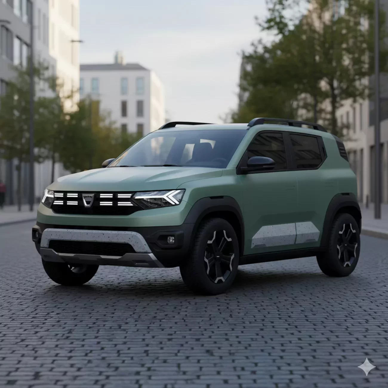 Zdjęcie poglądowe Dacia Evader wygenerowane przez Gemini