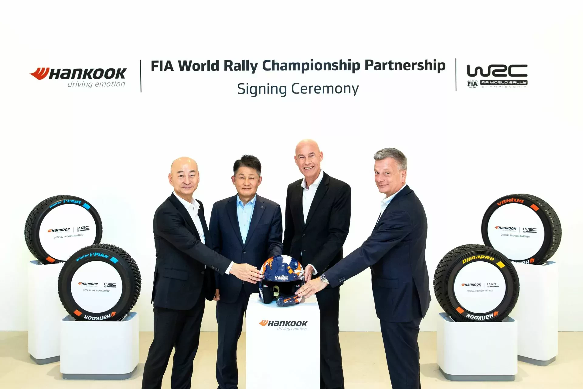 Hankook opony WRC rajdy wyścigi Formuła E wyłączny dostawca
