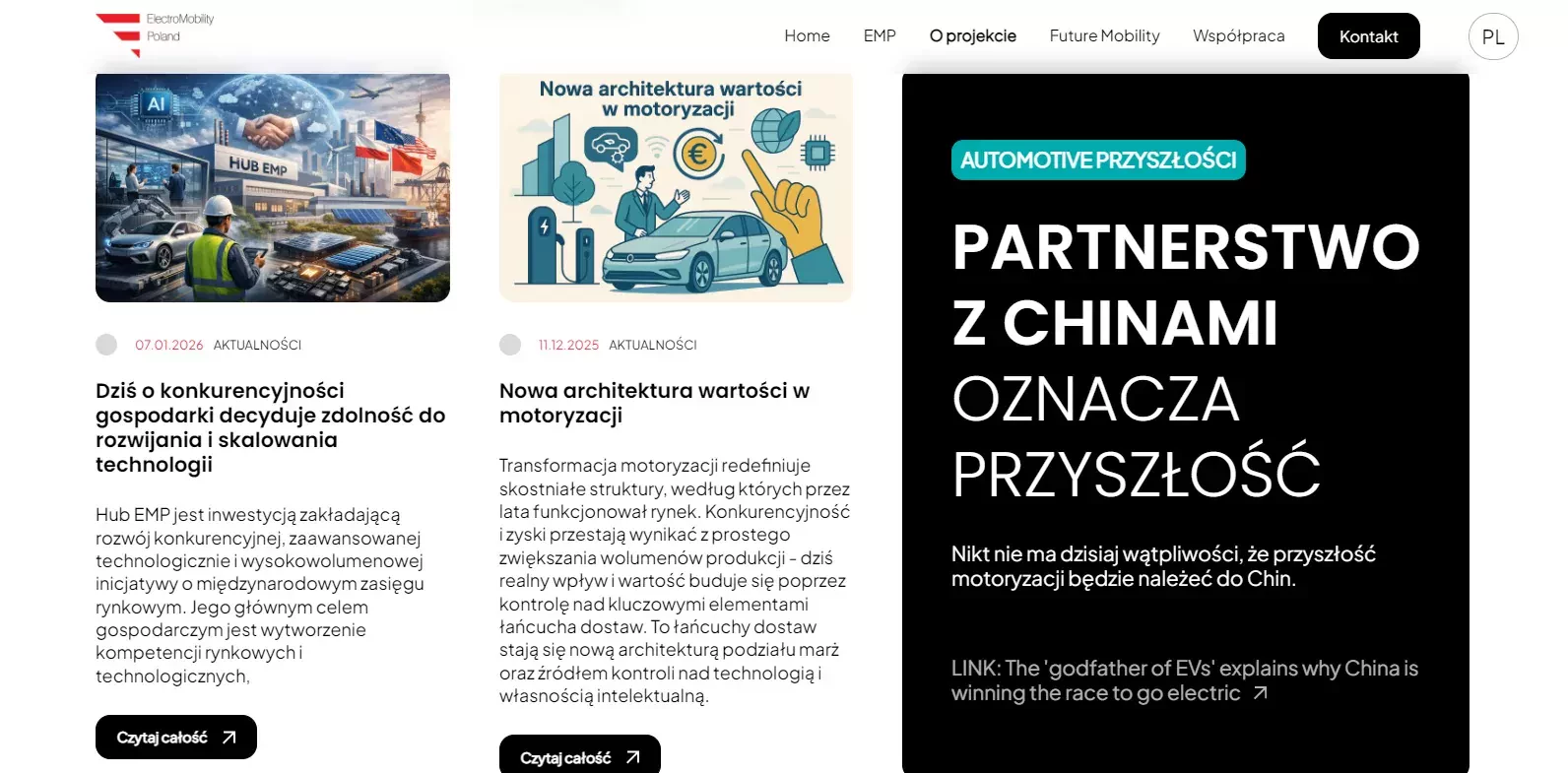 Izera Electomobility Poland fabryka Jaworzno hub elektromobilności chiny chińskie auto SUV