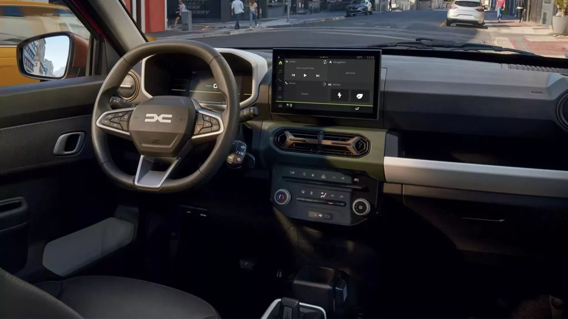 Kabina model Dacia Spring Electric 2026